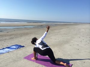 Relaxing into my strength...